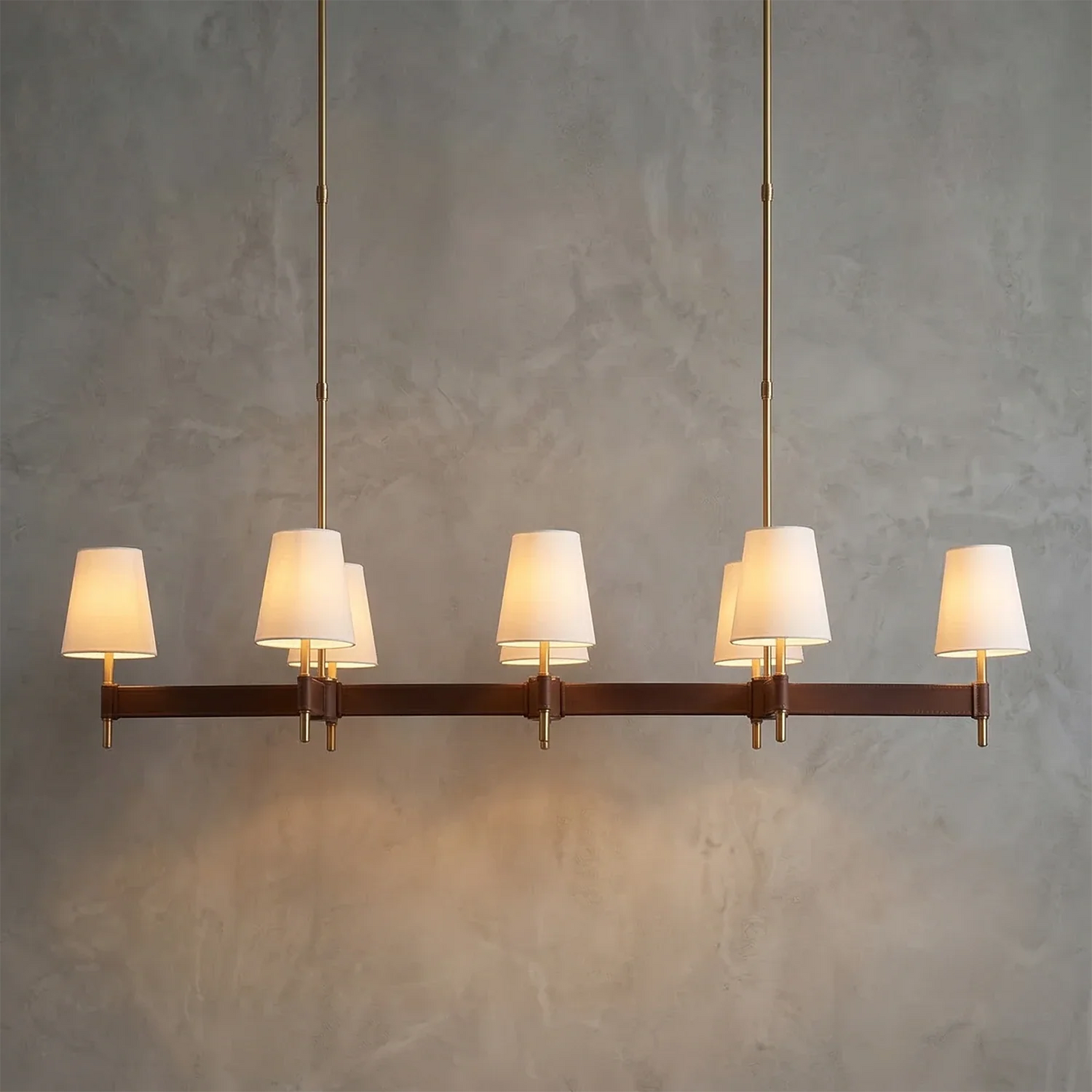Hastings Leather Chandelier
