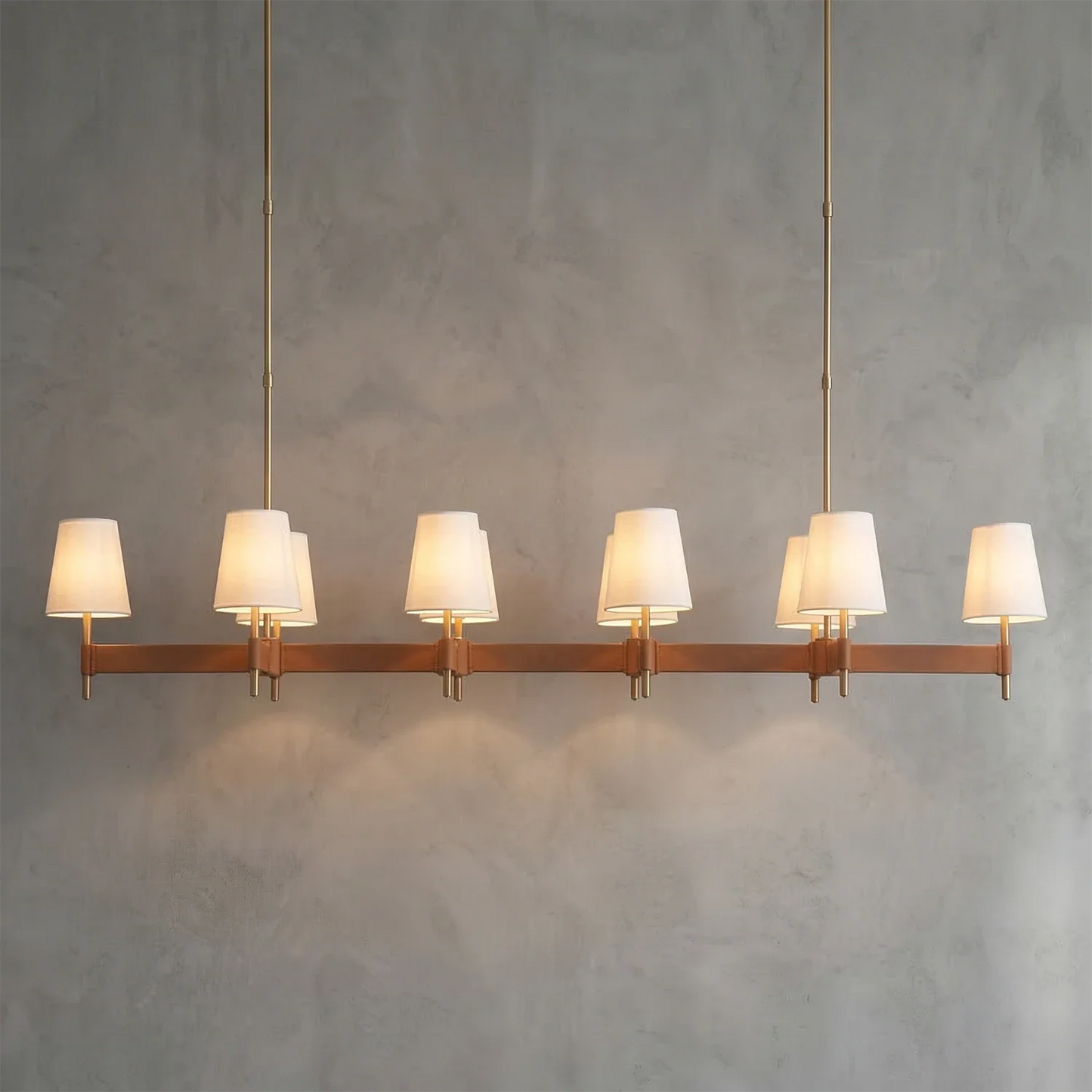 Hastings Leather Chandelier