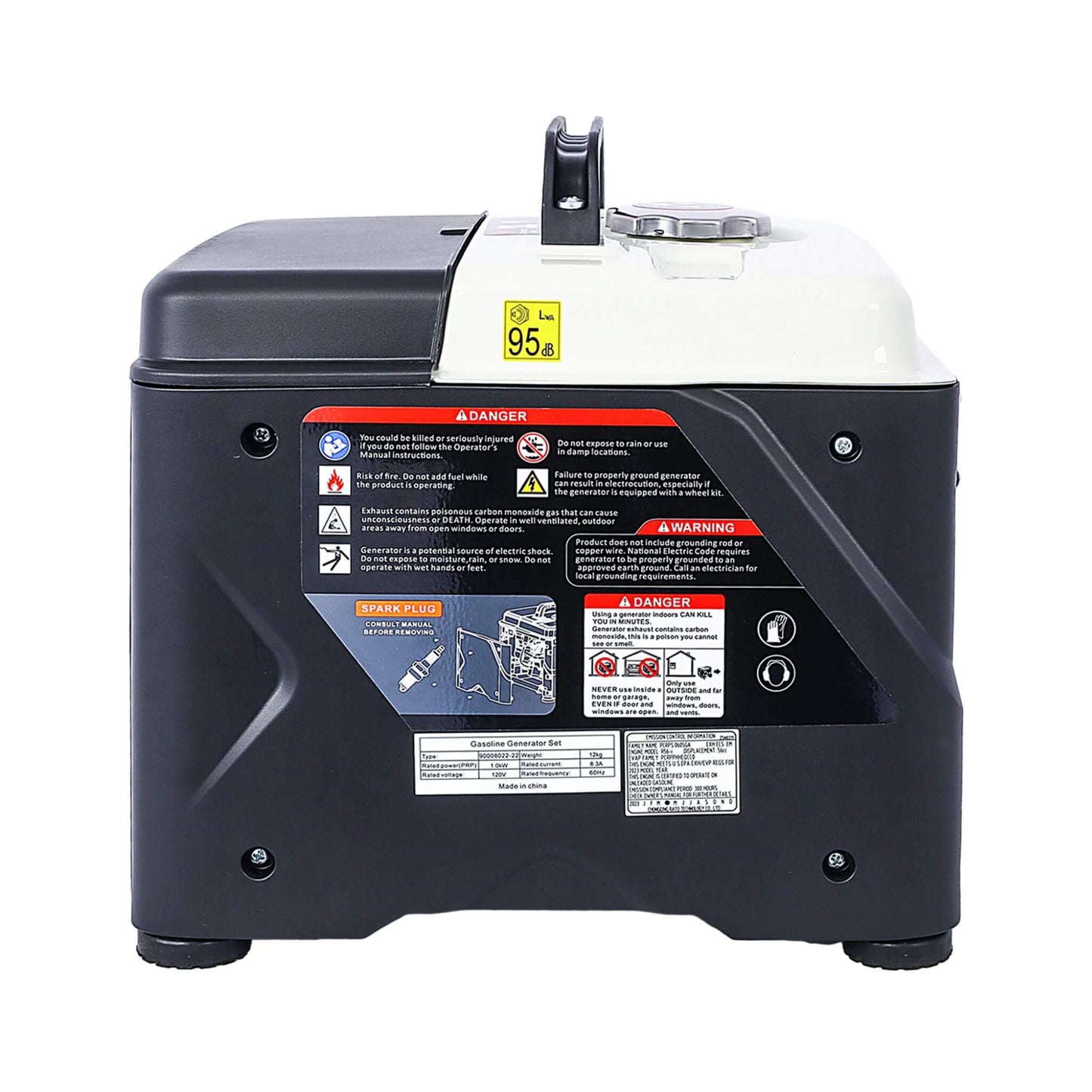 Heavy Duty 1200W Ultra-Quiet Portable Gas engine Inverter Generator (SAK54675)