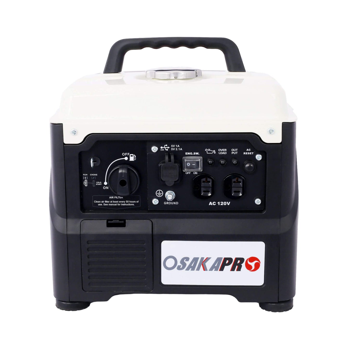 Heavy Duty 1200W Ultra-Quiet Portable Gas engine Inverter Generator (SAK54675)