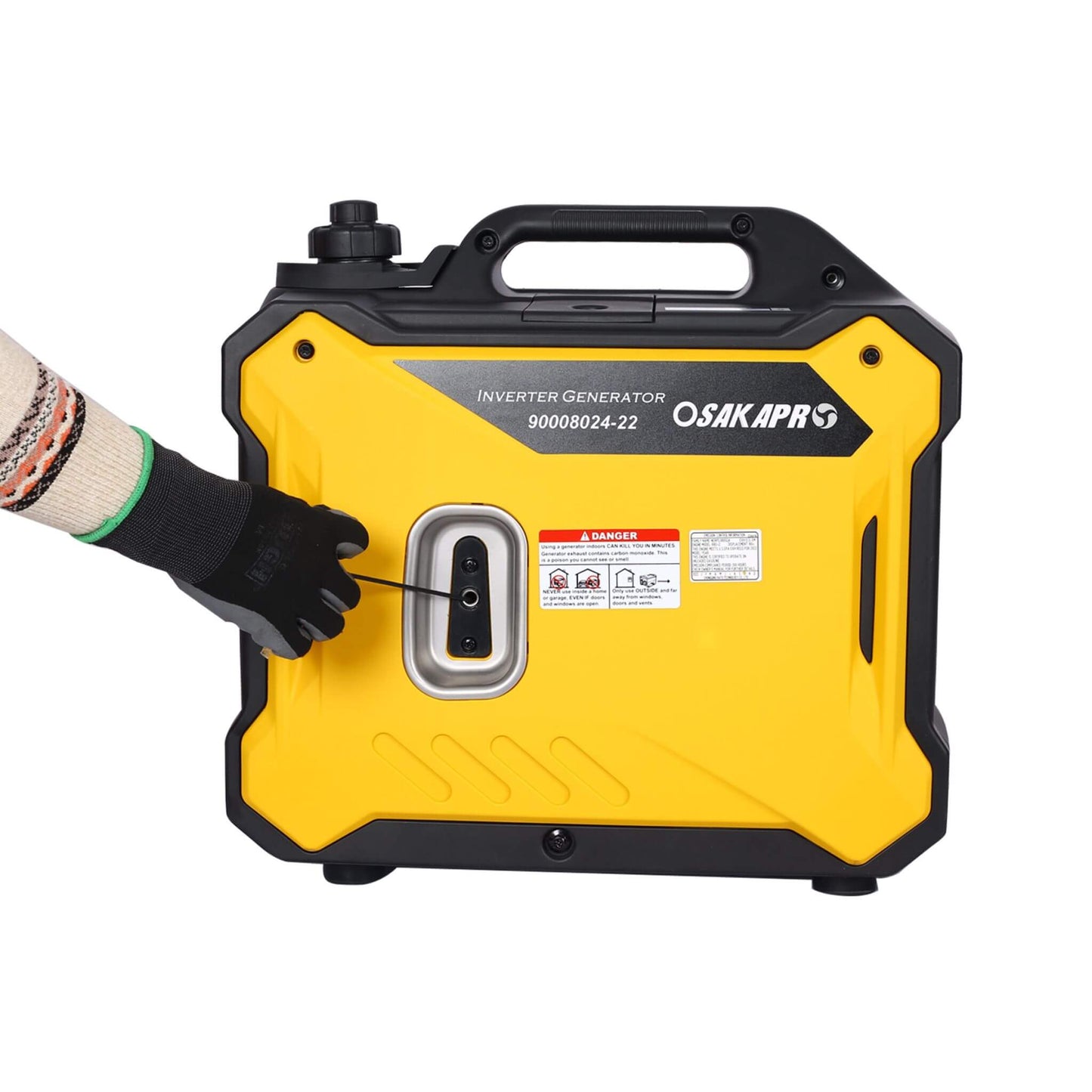 Heavy Duty 79CC Ultra Quiet 2000W Inverter Portable Gas Generator (SAK75290)