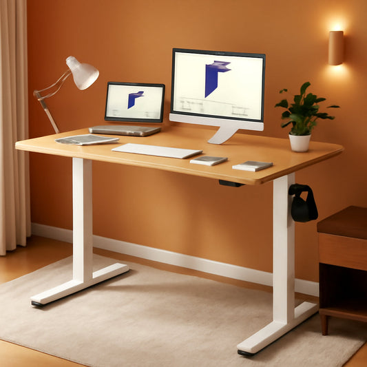 Height Adjustable Electric Sit Stand Desk for Home