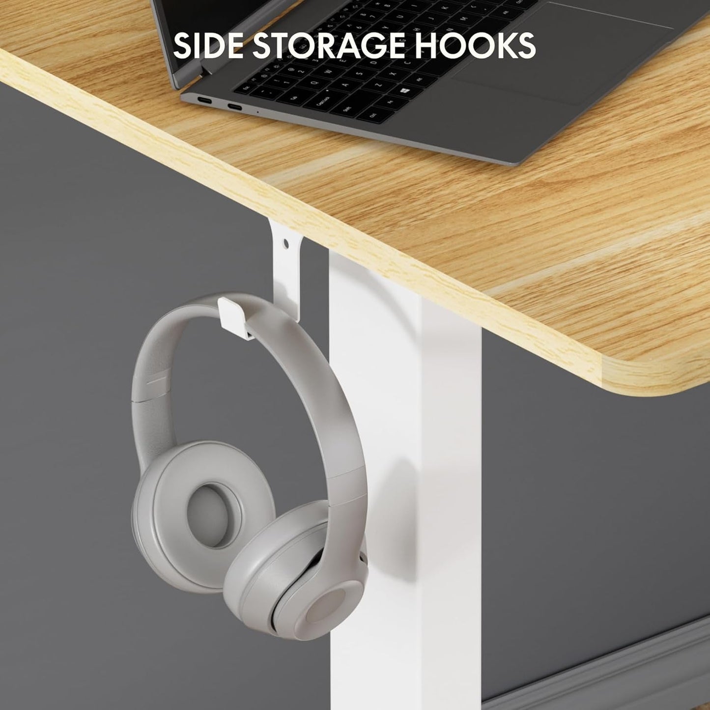 Height Adjustable Electric Sit Stand Desk for Home