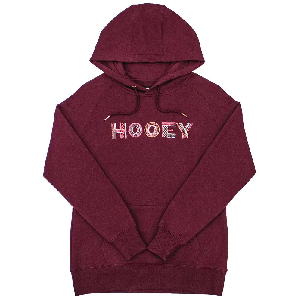 HOOey "Artisan" (Maroon) - Women Hoodie Sweatshirt (Closeout)