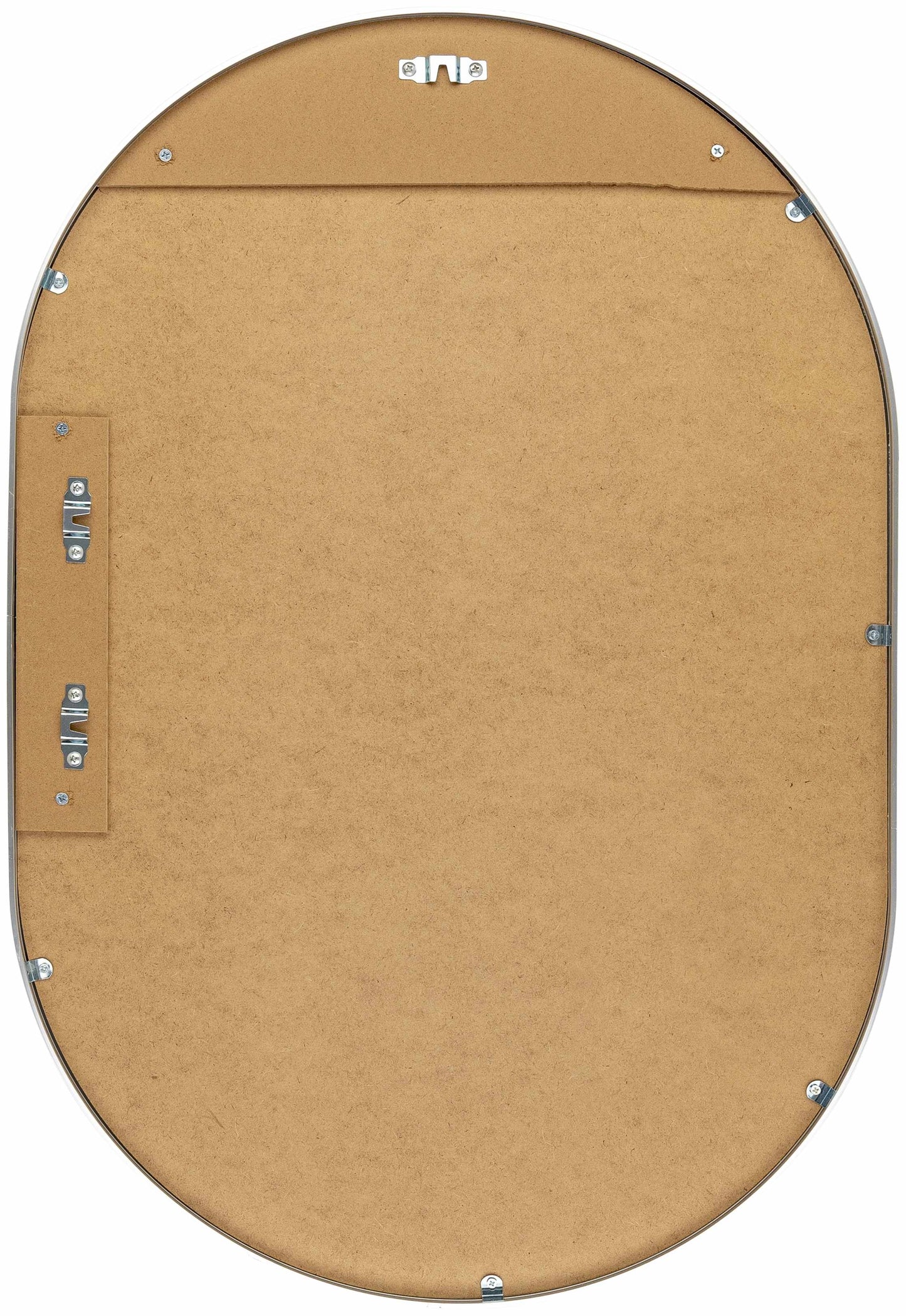 Hagenburg Silver Iron Frame Mirror