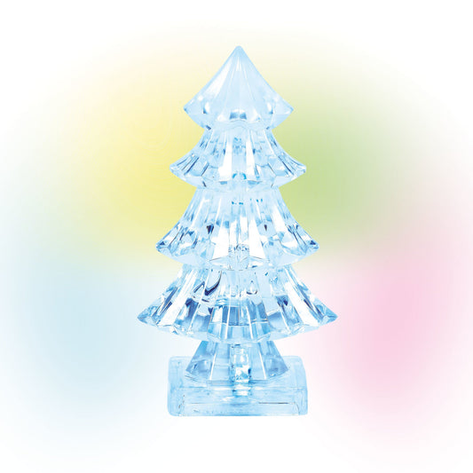 Lit Ice Castle Tree