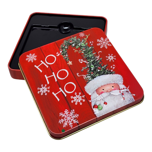 Christmas Gift Card Tin - Santa’s Ho Ho Ho