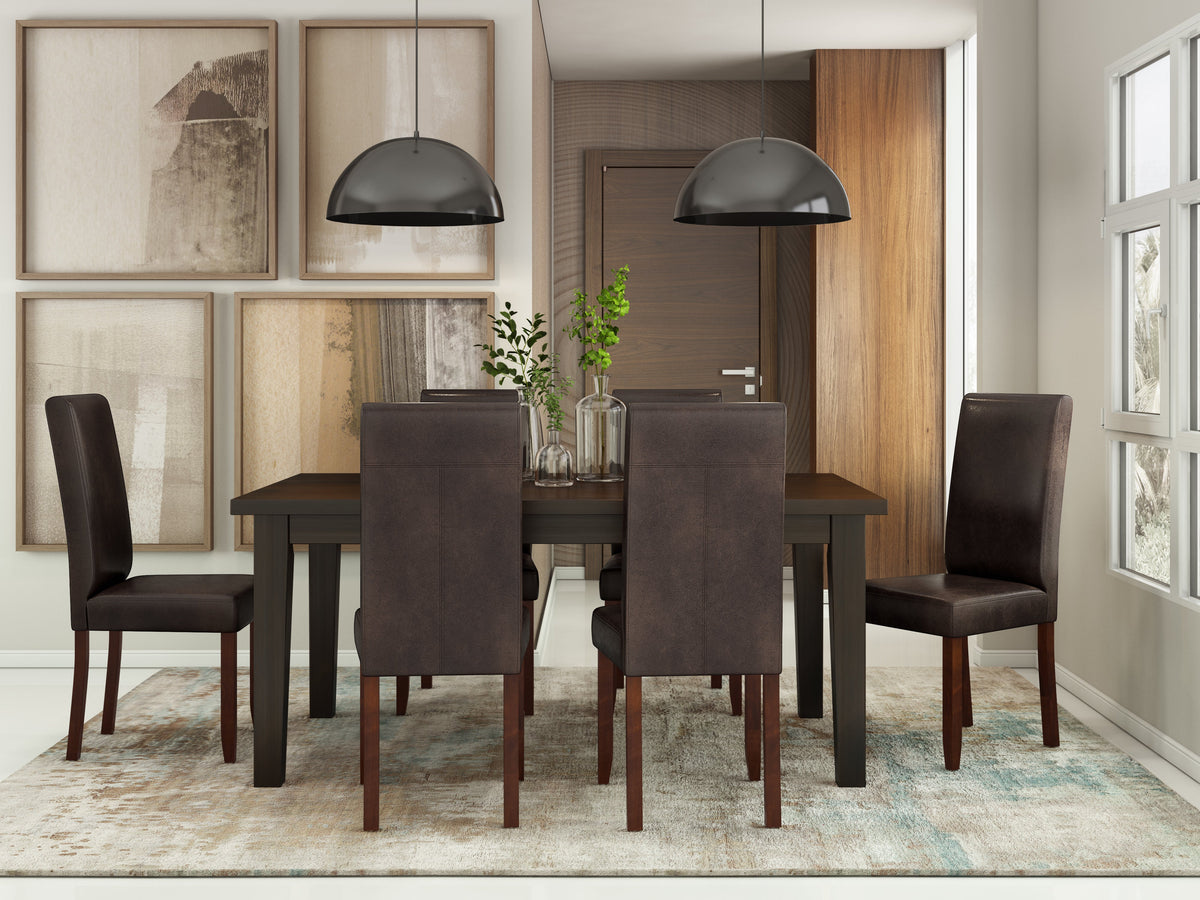 Acadian - Parson Dining Chair (Set of 2) - Distressed