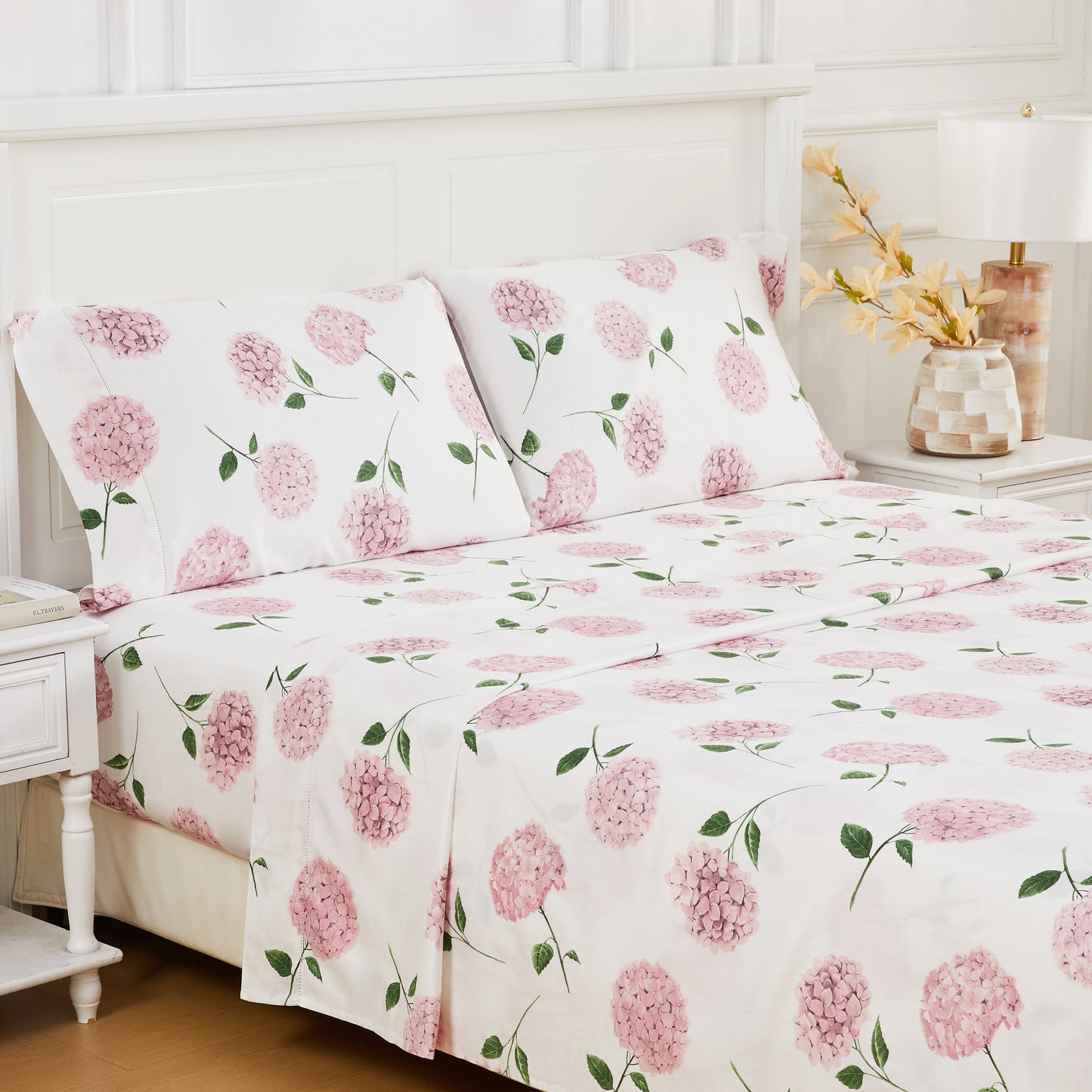 Hydrangea Printed Sheet Set