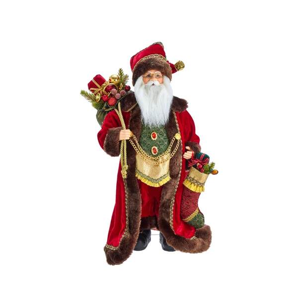 18-Inch Kringles Elegant Santa