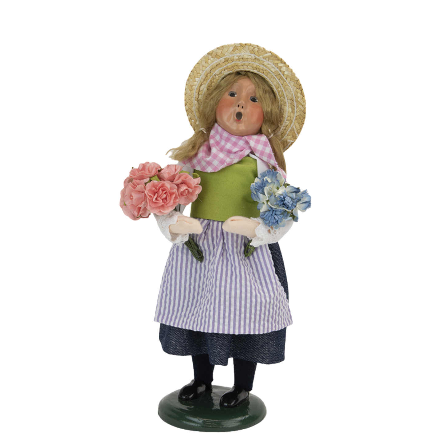 Byers' Choice Flower Vendor 2024 -