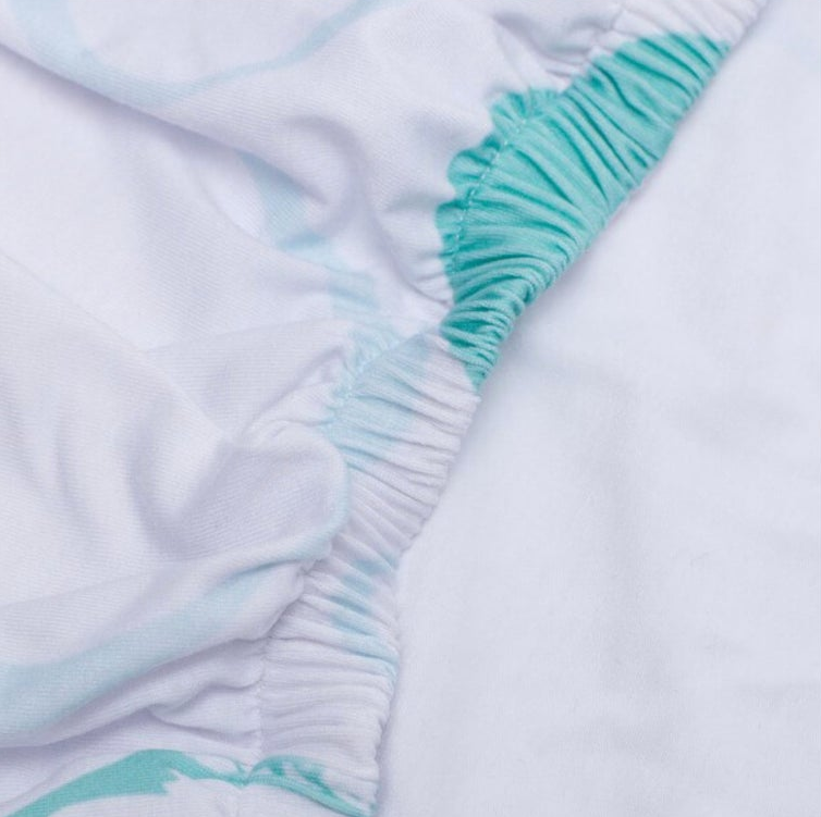 "Around The World" - Minky / Jersey Crib Sheets