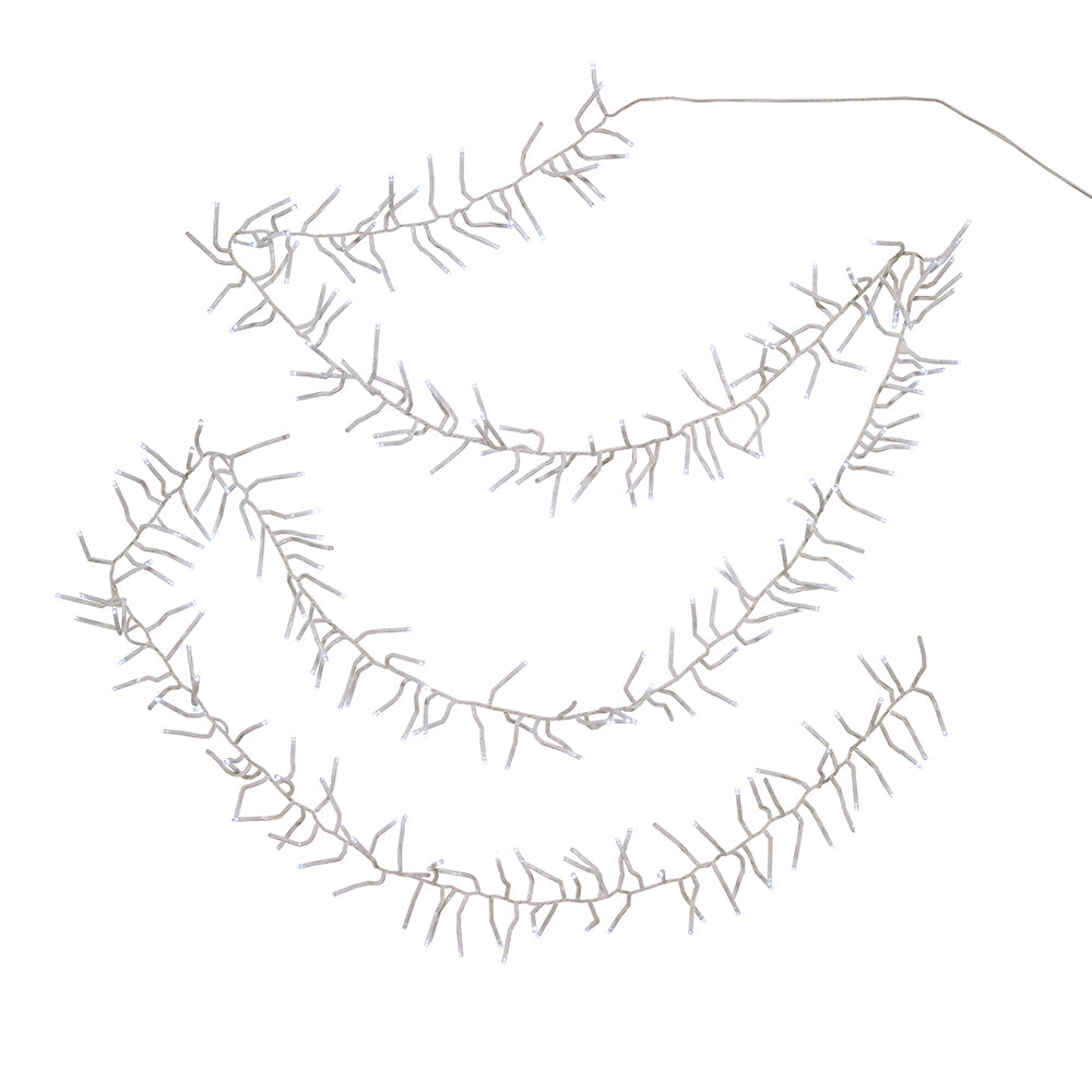 272-Light Cool White LED Twinkle Cluster Light