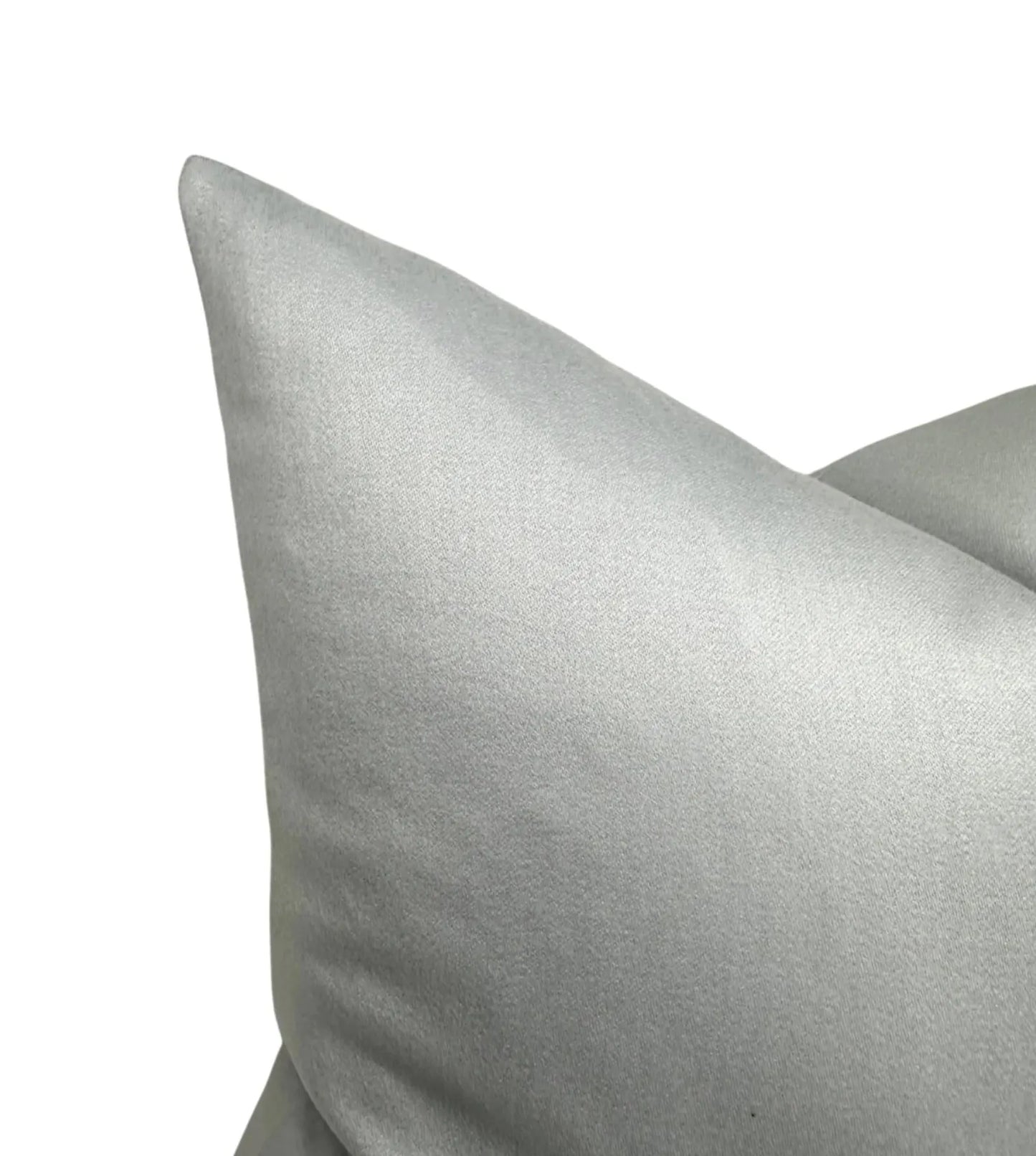 Lucida Pillow Cover in Light Blue, Z+F Textiles