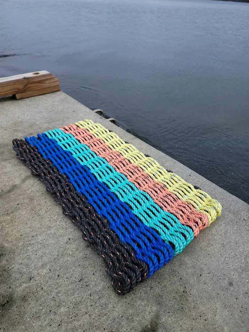 Rope Mat made with Lobster Rope