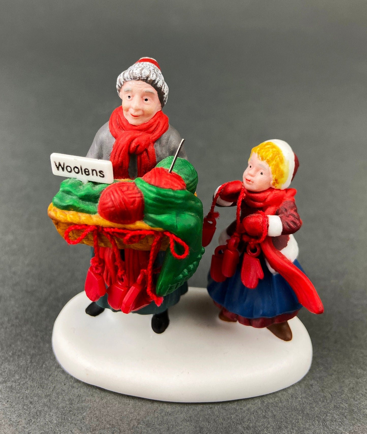 Hand painted, Village Accessories by Department 56. Craggy Cliff Extensions. Heritage Village Collection.