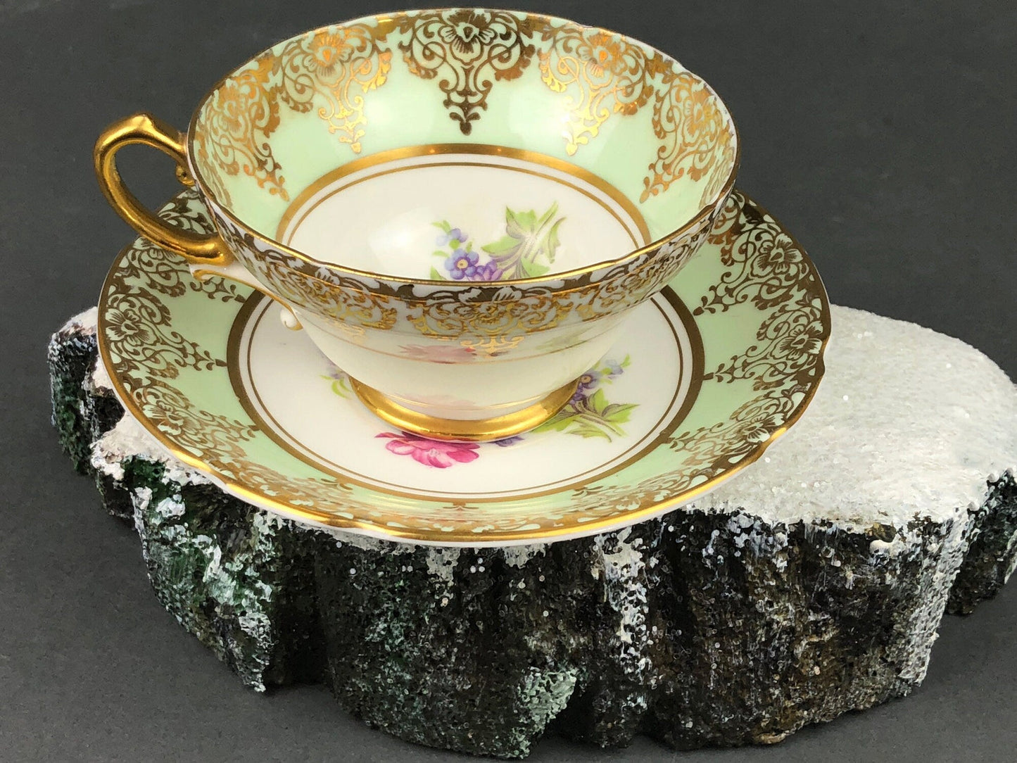 Vintage Cup and Saucer by Stanley , England , 289.
