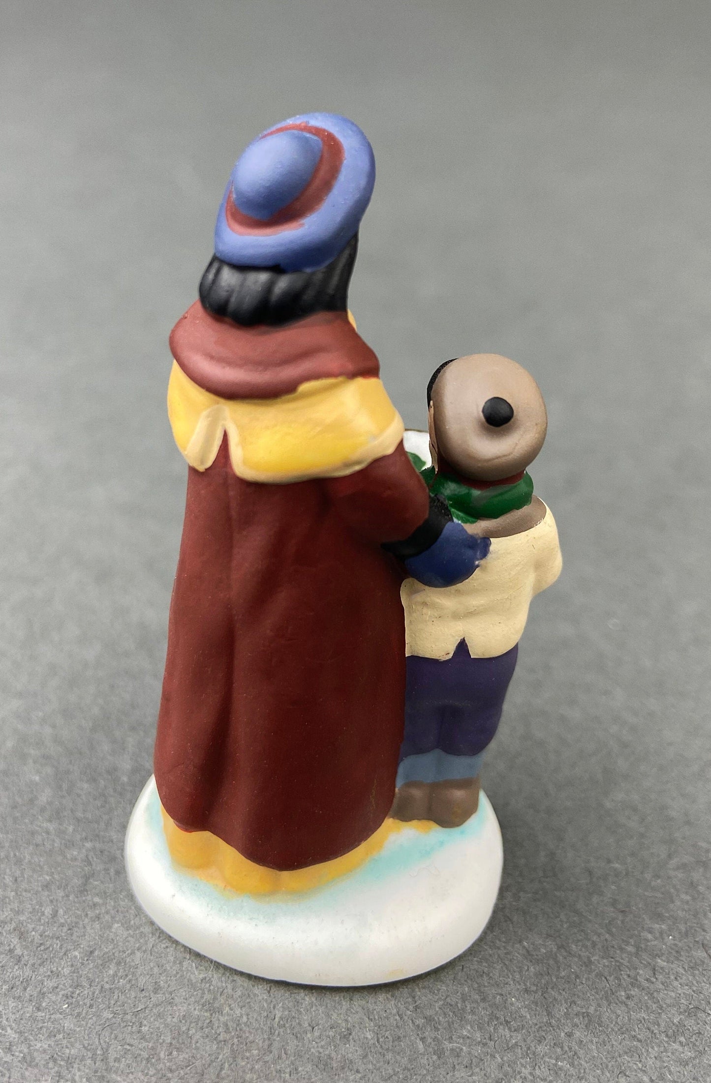 Village Accessories by Department 56.  Town Square Carolers.  Handpainted Set of Three Porcelain Figurines.  Heritage Village Collection.