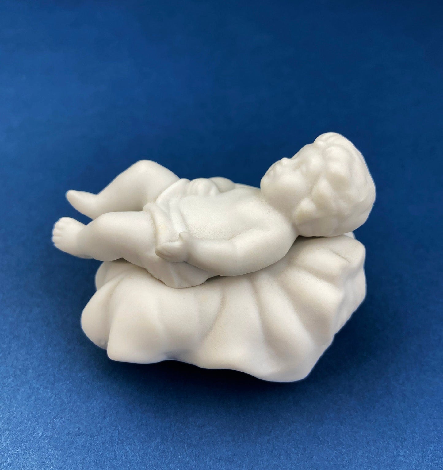 Vintage Avon Nativity Figurines. Holly Family.  White, Bisque Porcelain.  Beautifully Detailed Statuettes.  Highly Collectible.