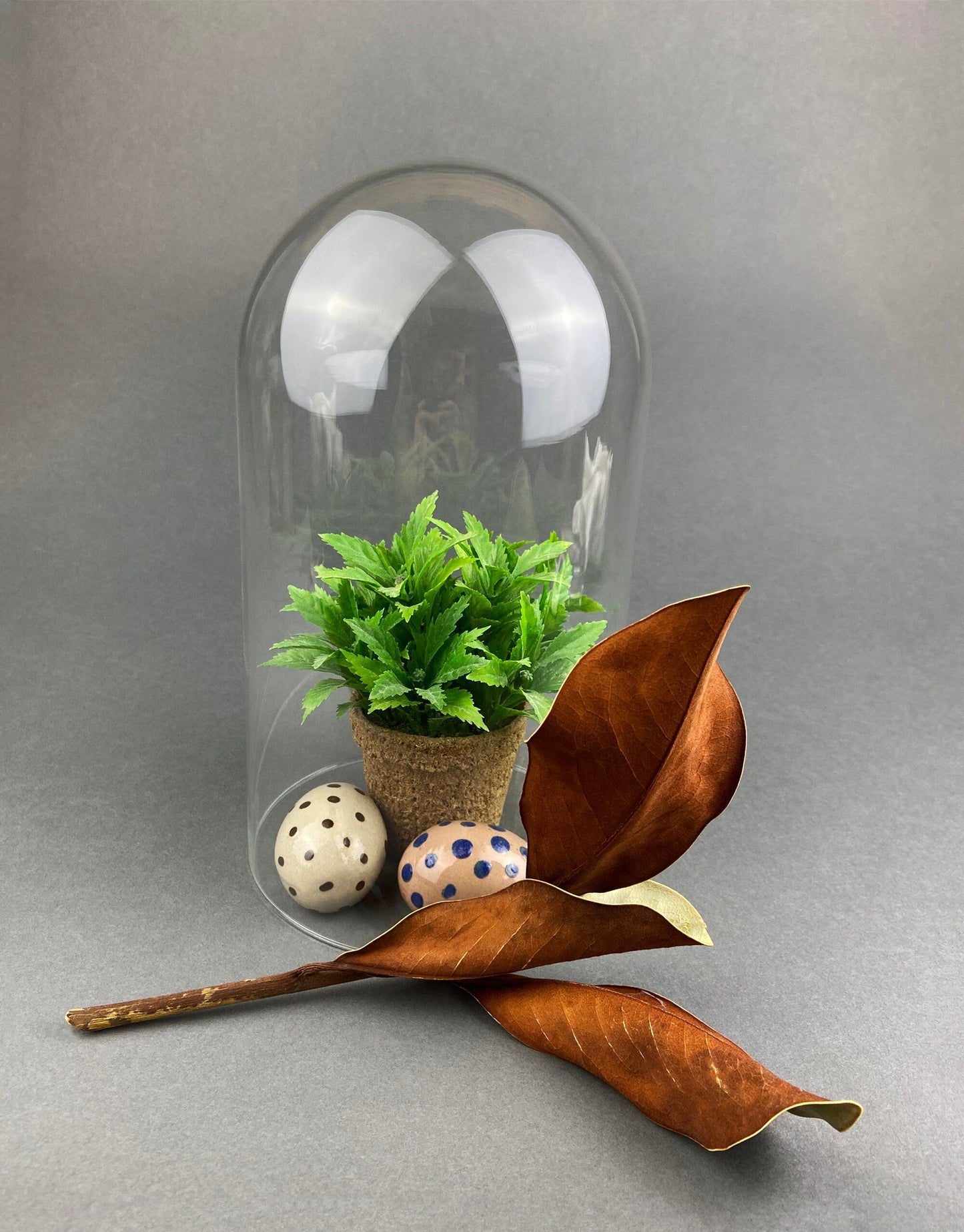 Vintage Black Milk Glass Serving Platter with Clear Bell Dome. Beaded Rim Black Amethyst Large Plate. Bell Dome. Home, Bakery, Cafe Display.