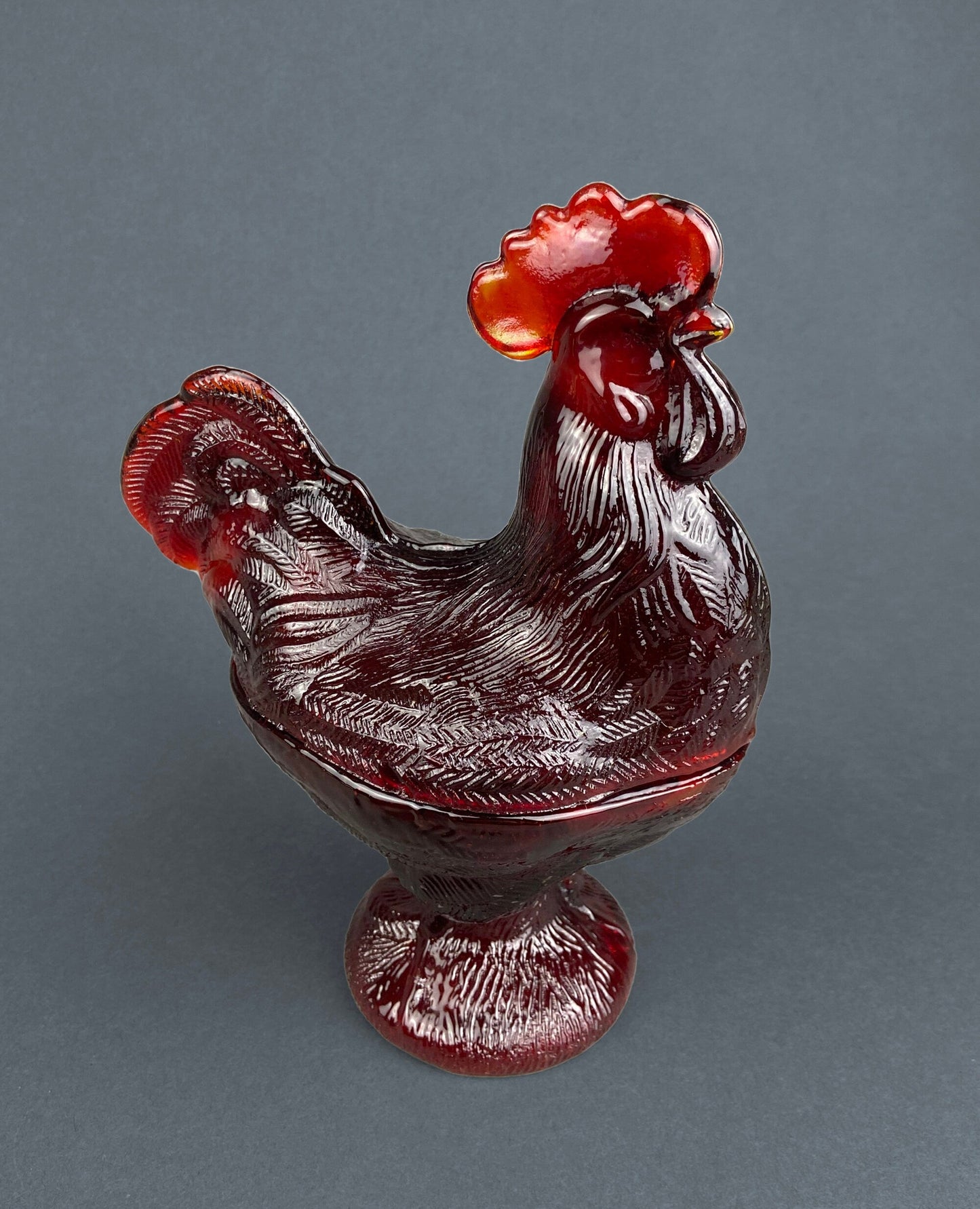 Glass Bunny Butter Dish.  Clear Glass Jar Shaped Like Rabbit. Trinket Box. Spring/Easter Celebration. Collectible Glass.