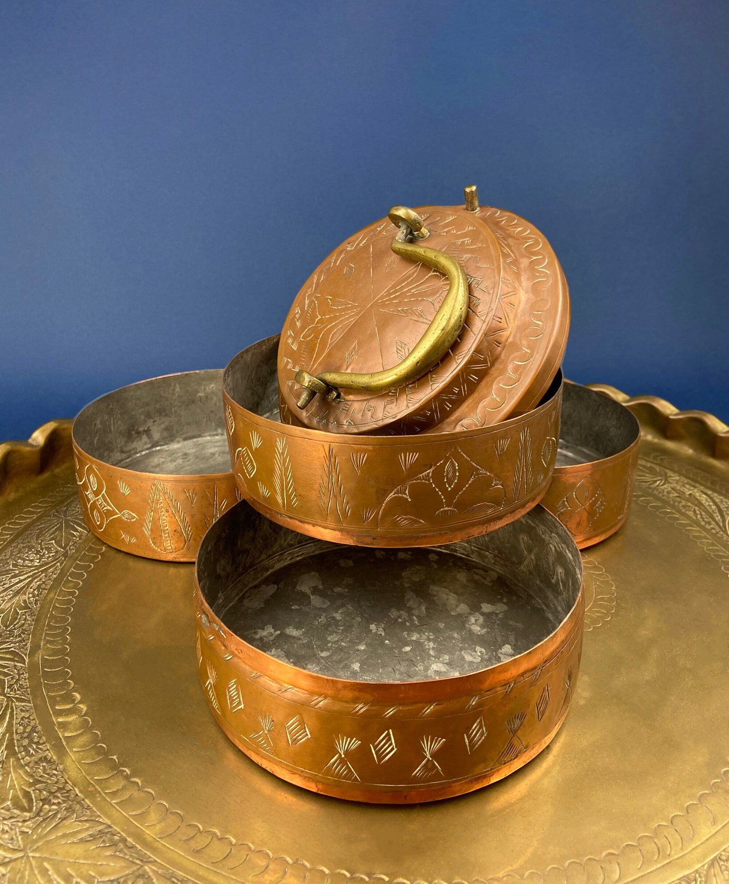 Antique Heavy Brass Ferris Wheel for Candy Nuts Condiments. Perfect for Kid or Adult Parties. Garden Bar Game Room Gatherings. Gift for Dad.