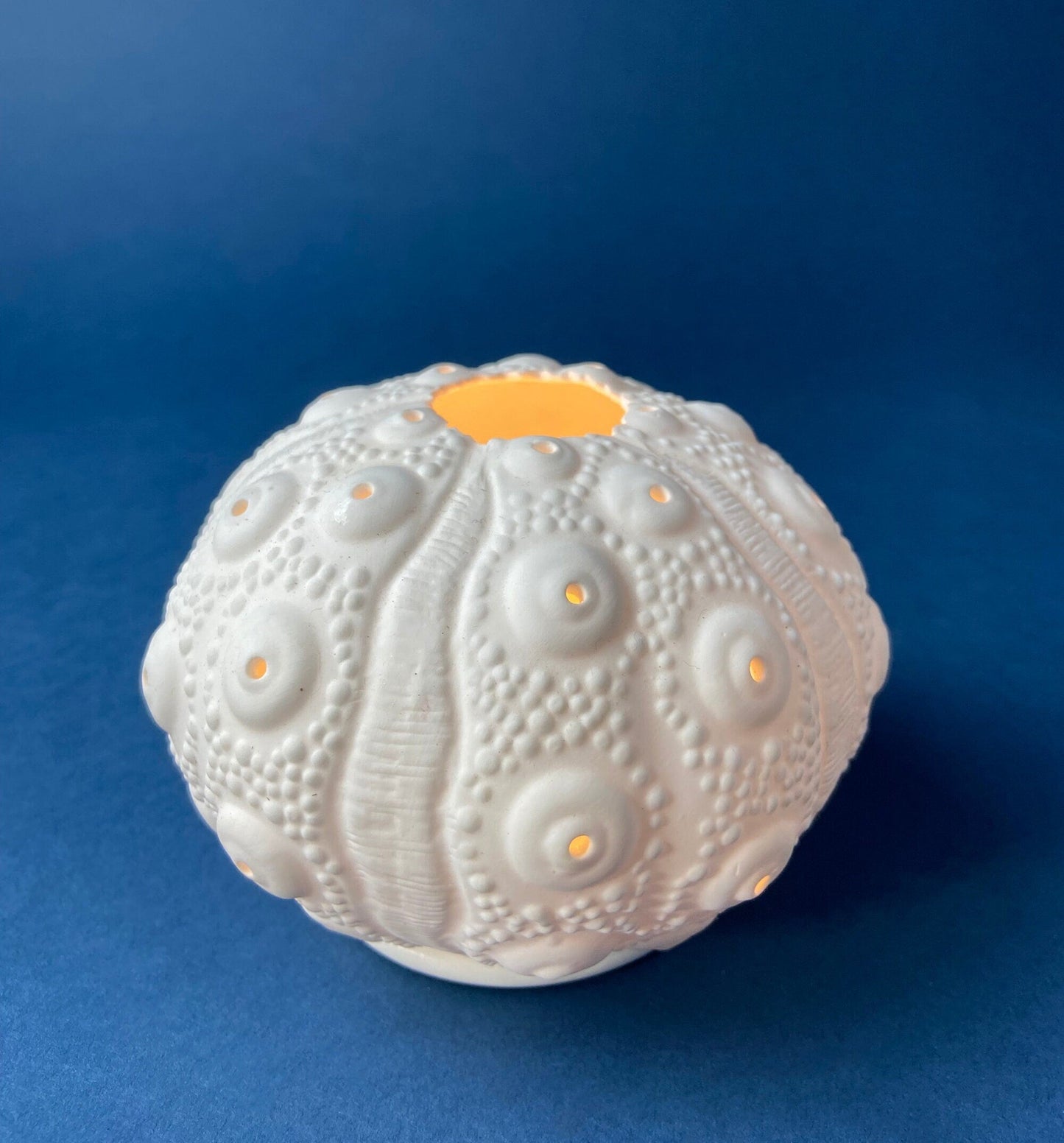 Milk Glass Sea-Urchins Creamer and Sugar.  Nautical Themed White Serving Dishes/Accessories. Set of Two. Vacation, Tropical, 2nd Home.