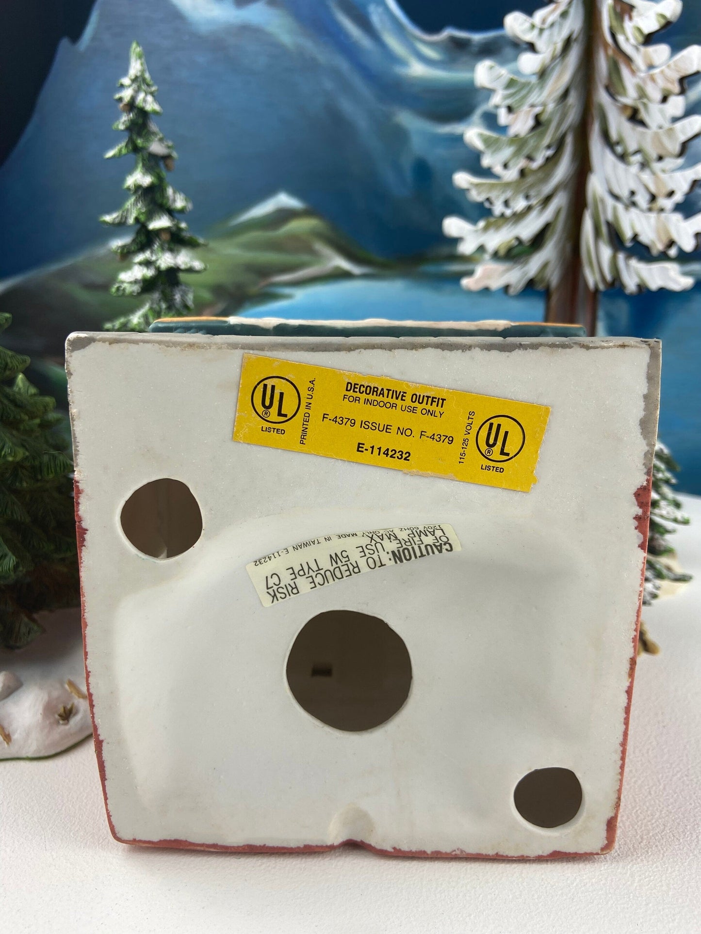 Grand Theater Nutcracker Christmas Village House. Illuminated Holiday Decor. Secular Holiday Decor. Kids Room. Store or Cafe Display.