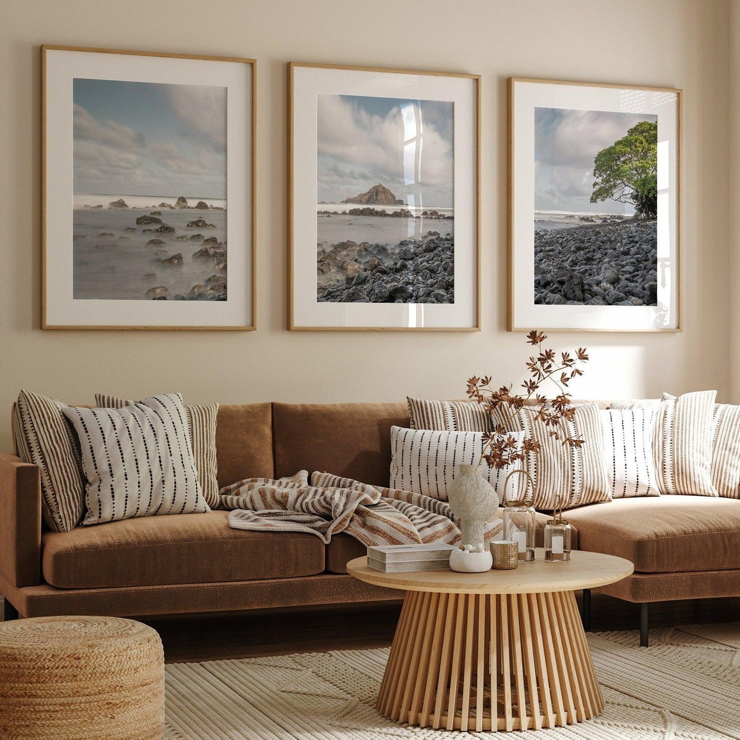Hawaii Beach Triptych