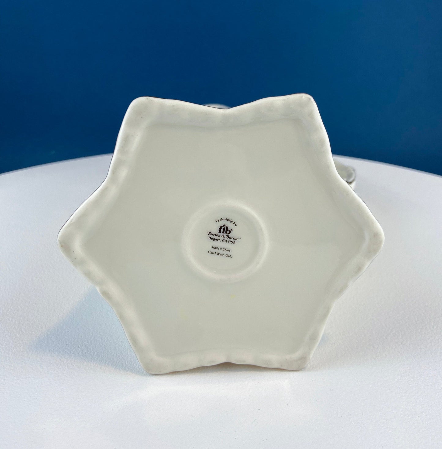 Vintage Fine Bone China Pitcher: Bohemian Chic Floral Vase