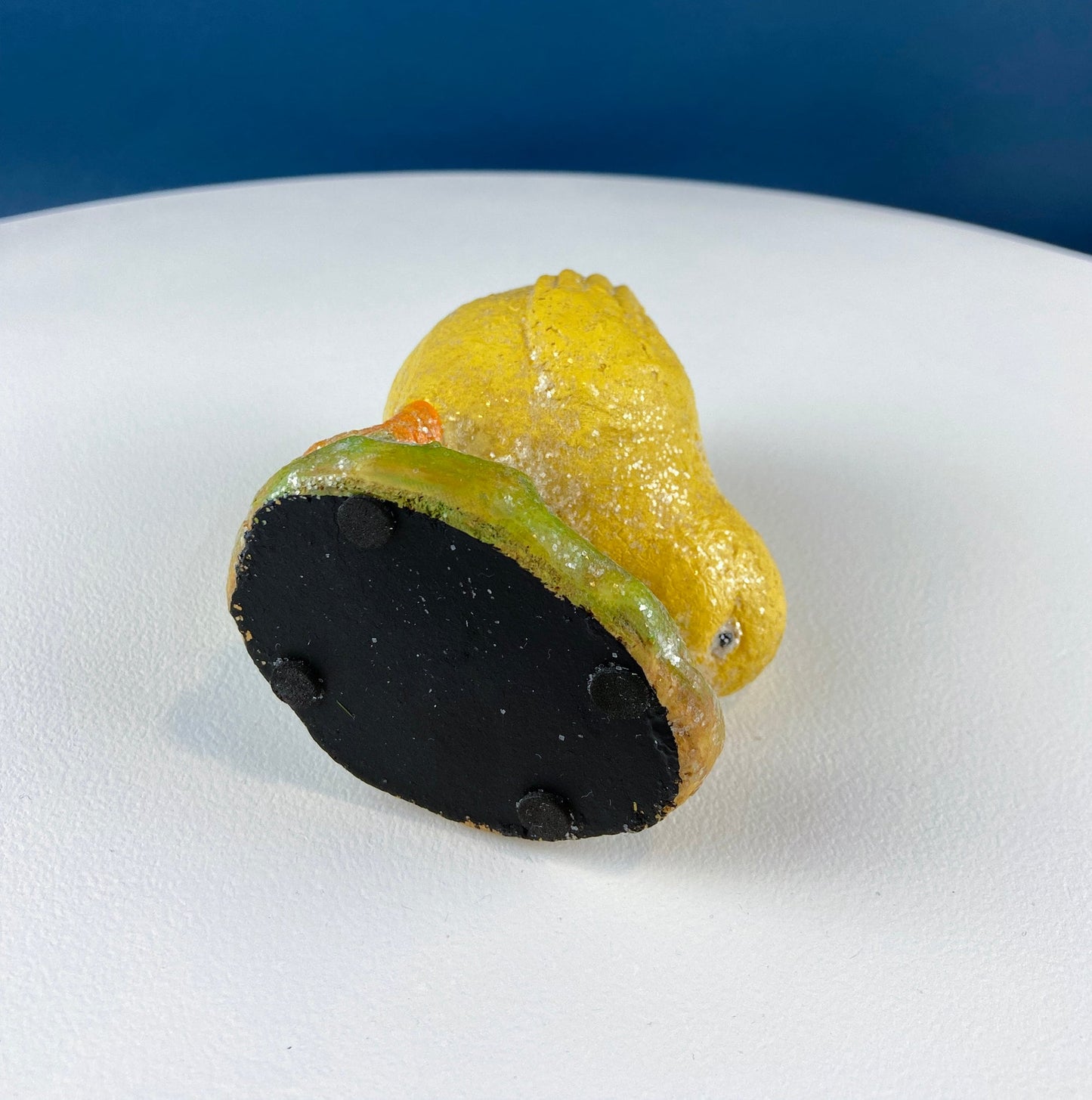 Cute Plump Yellow Baby Chick for Easter Basket, Kids Room, Spring Celebration of Easter Table Decor. Dining Room Decor. Modern Farmhouse.