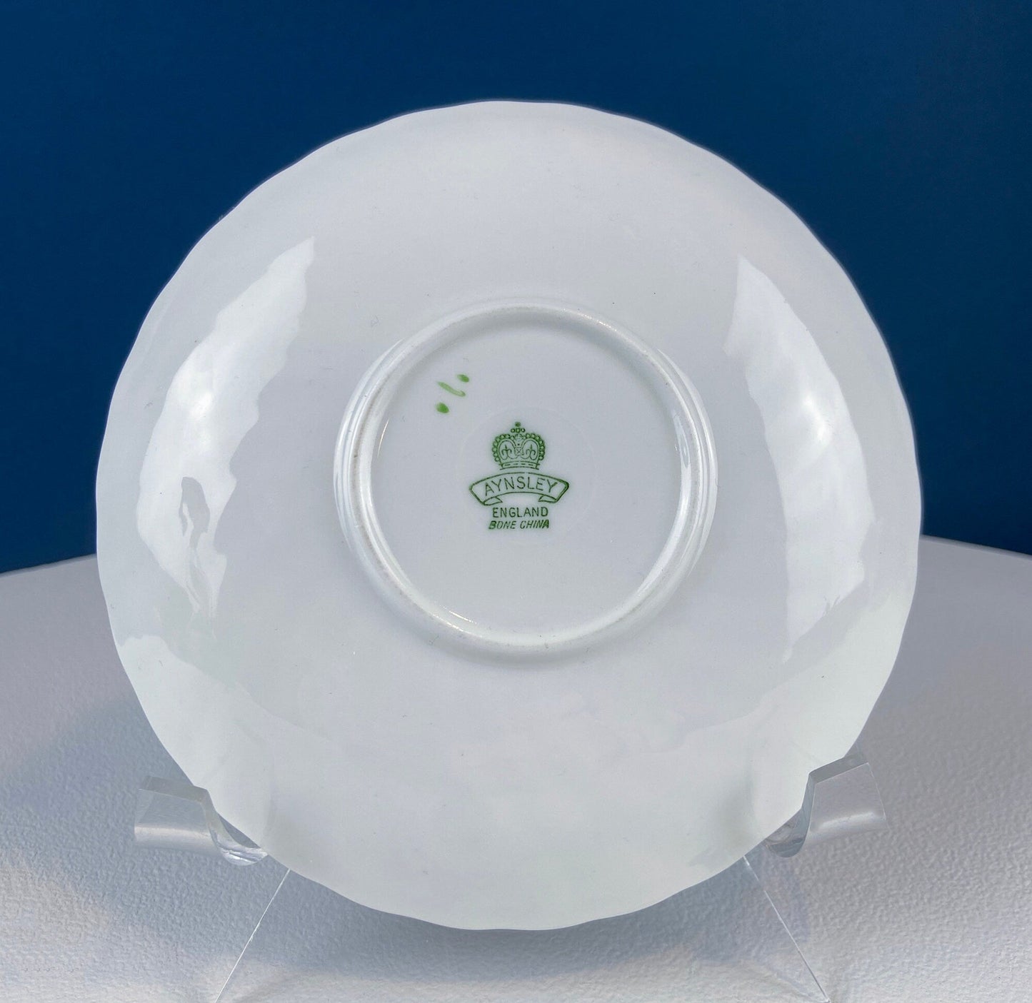 Tea or Coffee Cup and Saucer with Small Pink Roses. Aynsley Fine China. Dining Room Decor. Tea Party. French Country. Gift for Her.