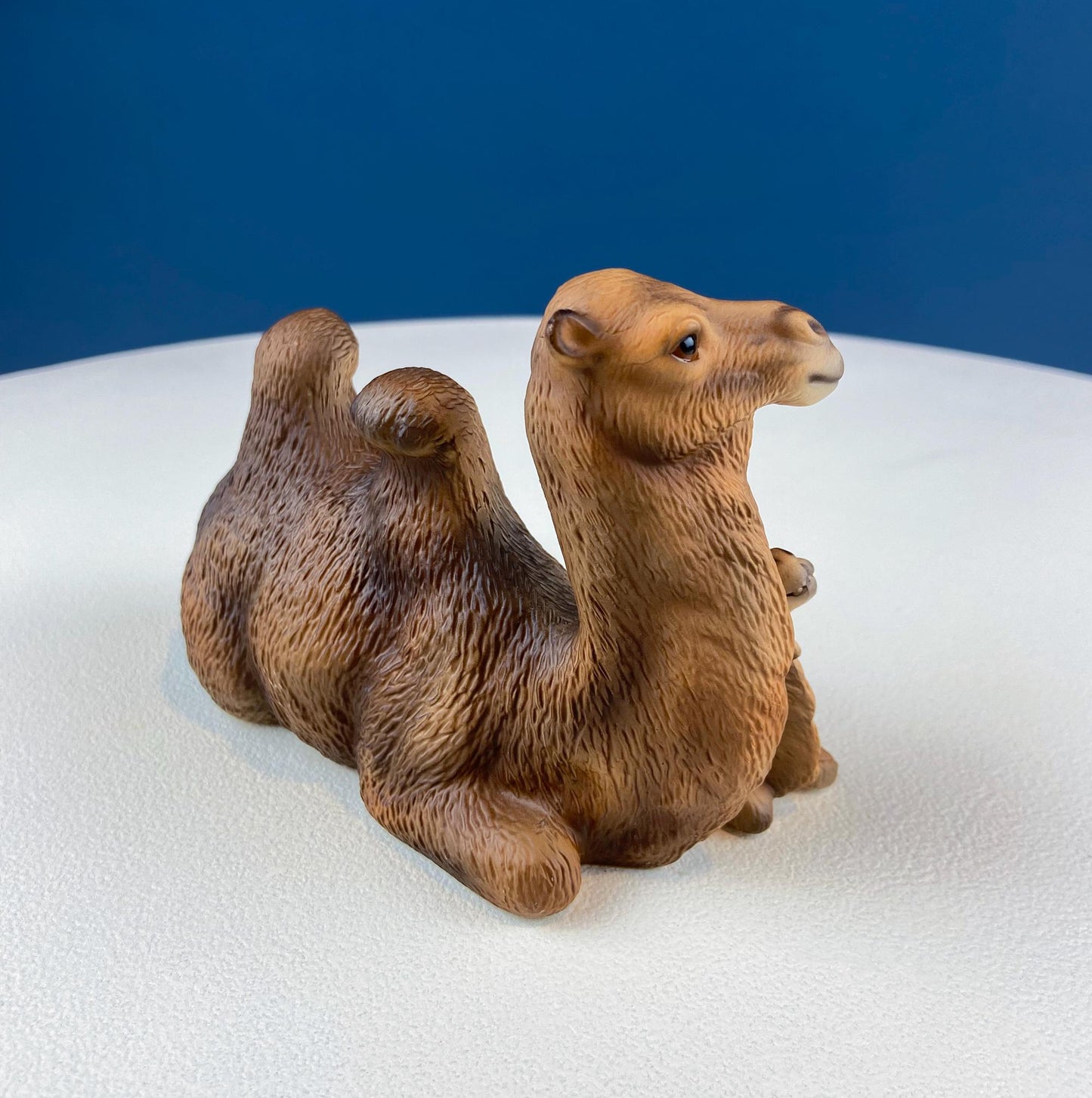 Porcelain Figurine of Camel with Baby. Detailed Nativity Animal or Everyday Collectible. Traditional Holiday Display. Gift for Him Her.