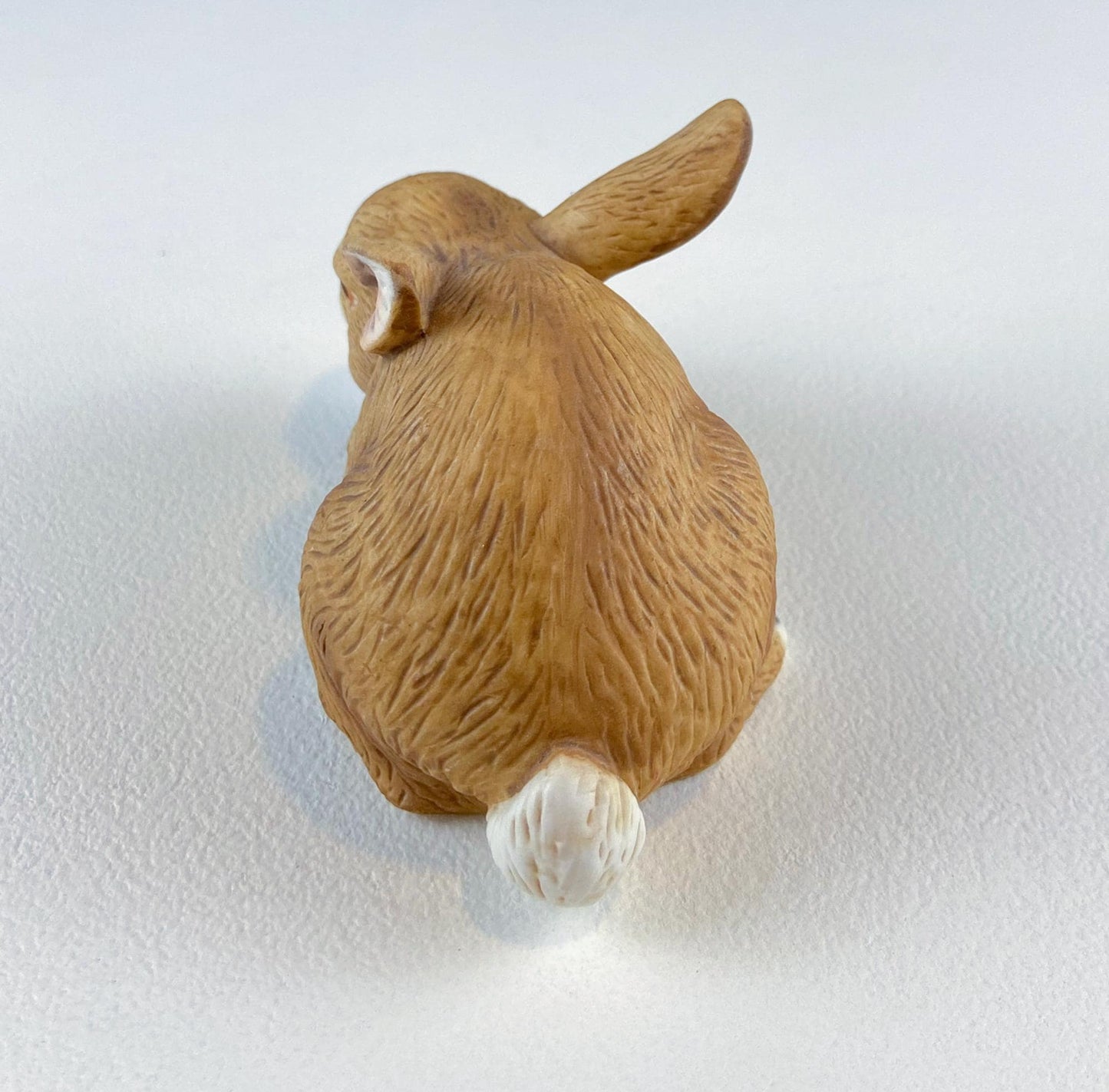 Lefton Brown Porcelain Bunny. Small Cute Hand Painted Rabbit Statuette. Easter Celebration. Gift for Him Her Kid Bunny Collector.