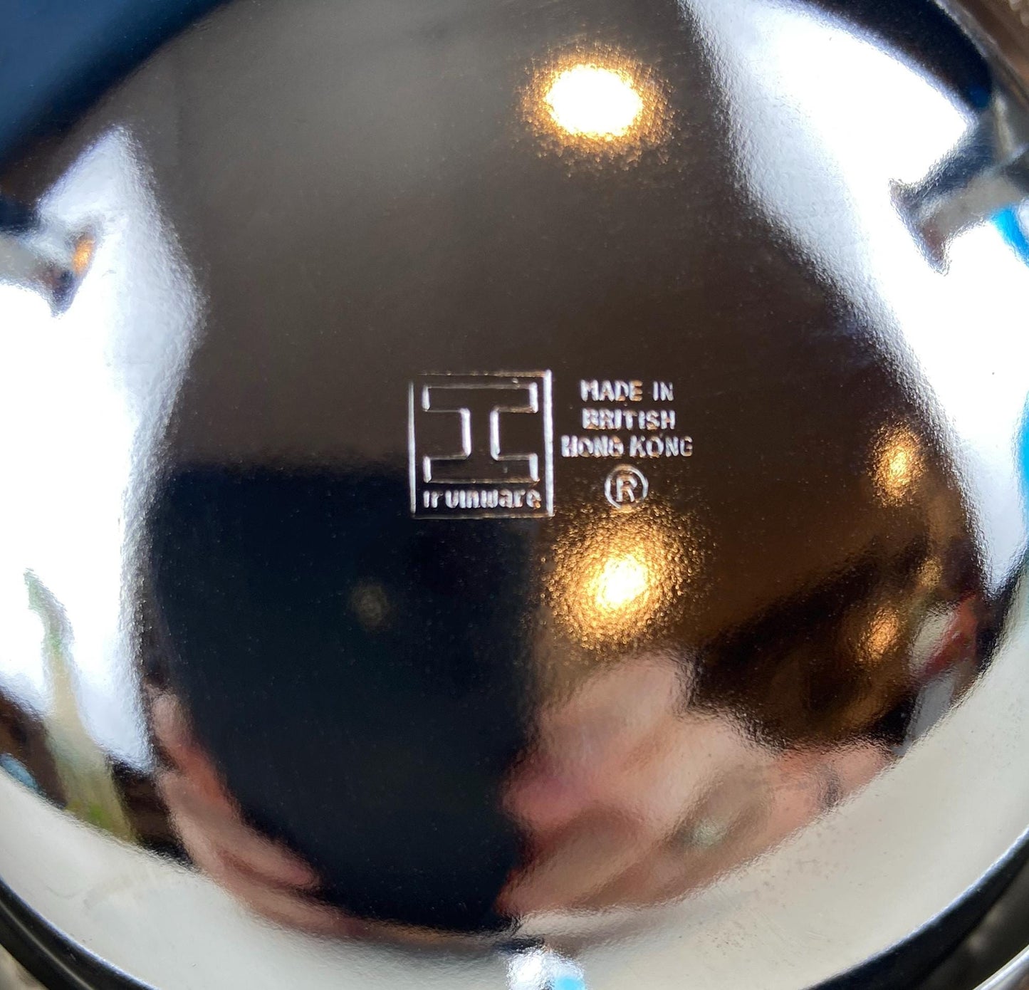 Iruinware Caviar Dome Dish Made in British Hong Kong. Silver Metal Serving Bowl. Lion Feet Dome Lid. Table Setting. Stylish Housewares.