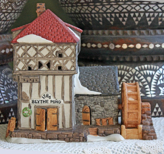 Department 56 Dicken's Christmas Village Blythe Pond Mill