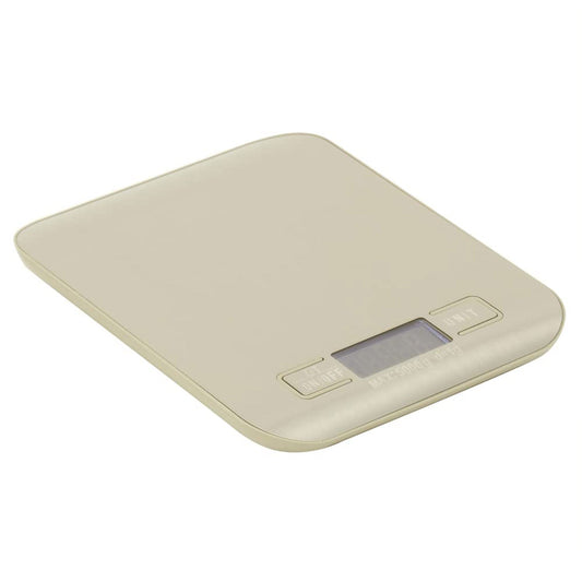Home Basics Stainless Steel Digital Kitchen Scale, 5.5x7x.75 Inches