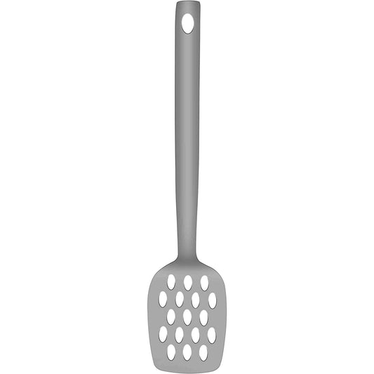 Home Basics Stainless Steel Aster Slotted Turner, Easily Flip Burgers and Pancakes