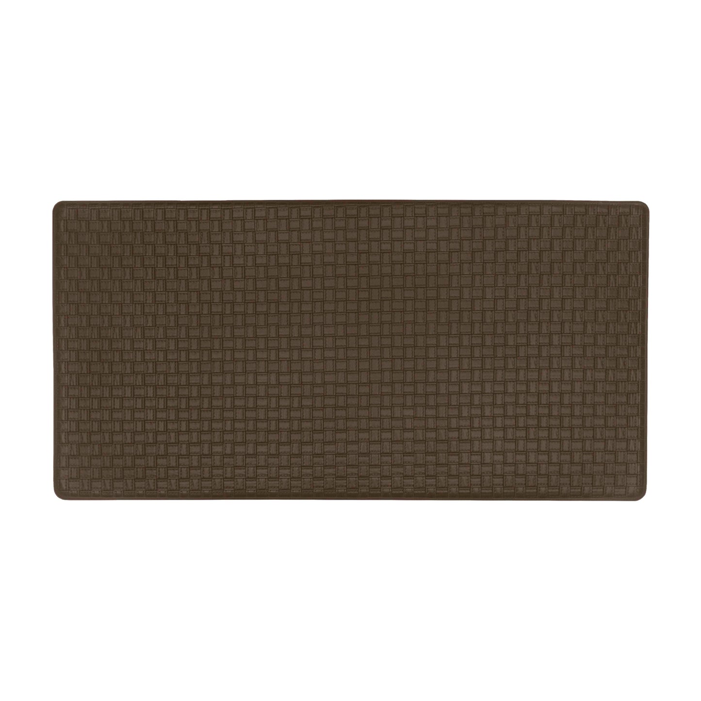 Achim Woven-Embossed Faux-Leather Anti-Fatigue Mat, 20x39 Inches