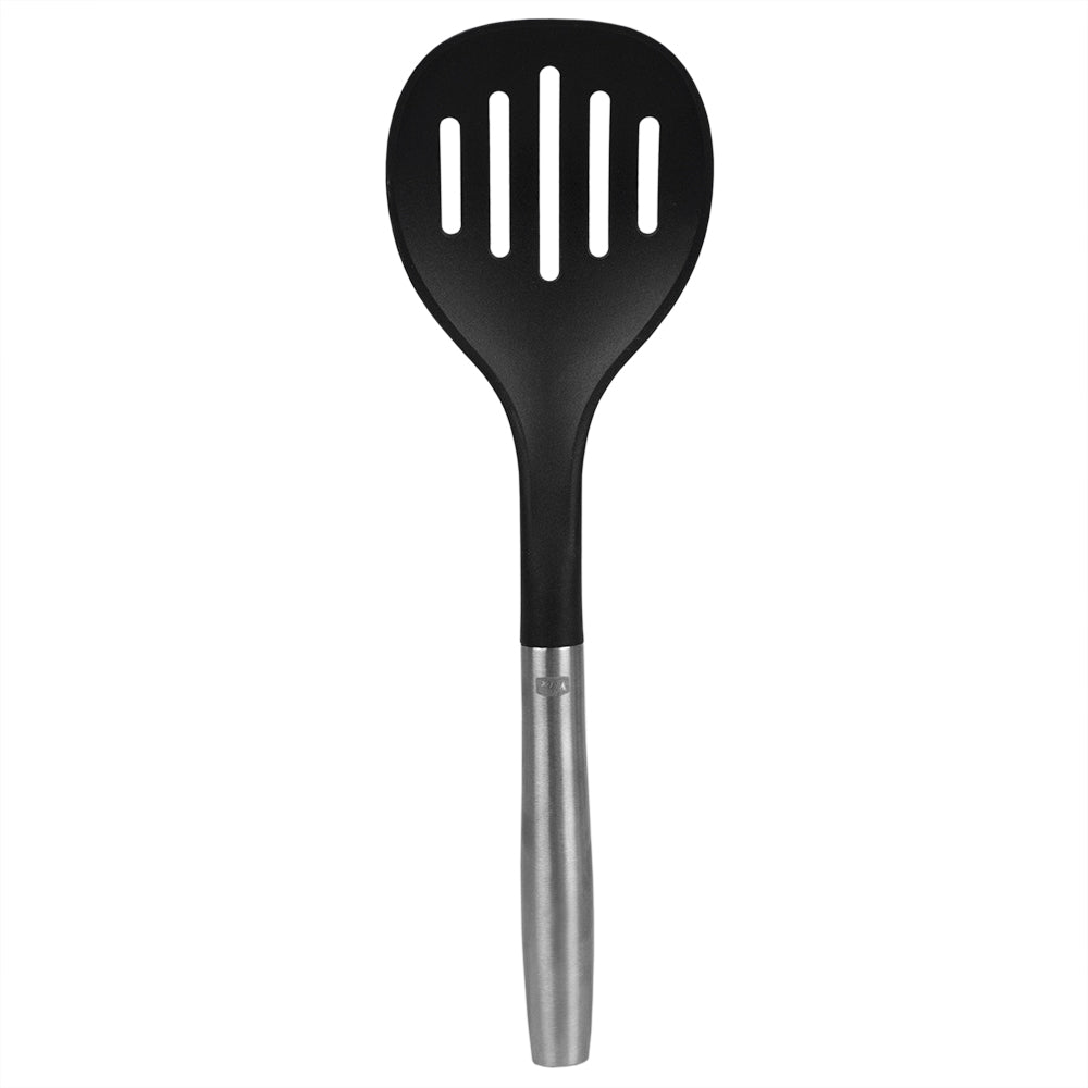 Home Basics Mesa Scratch-Resistant Nylon Skimmer with Stainless-Steel, 13 Inches