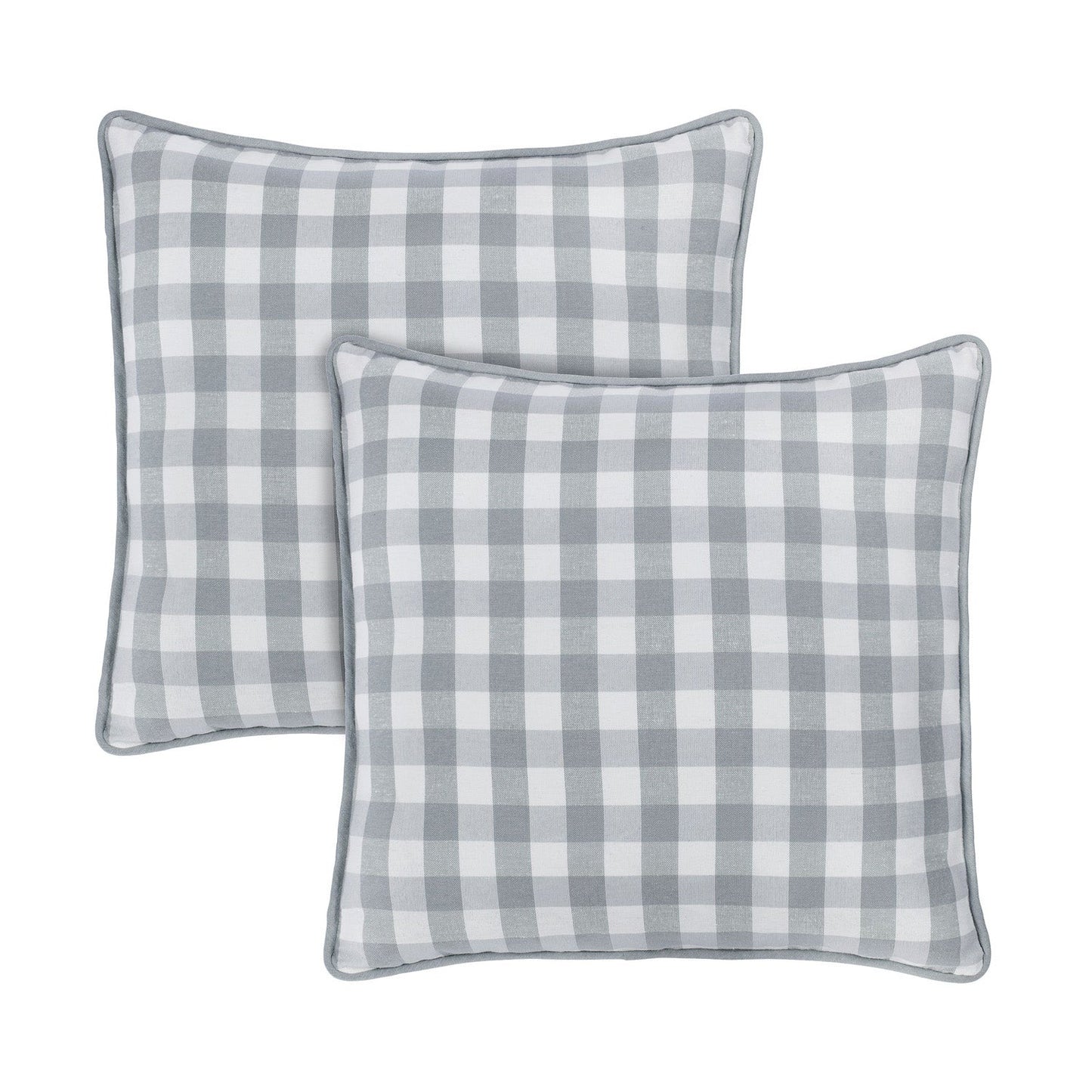 Buffalo Check 2 Pack Cushion Pillow Cover, 18x18 Inches