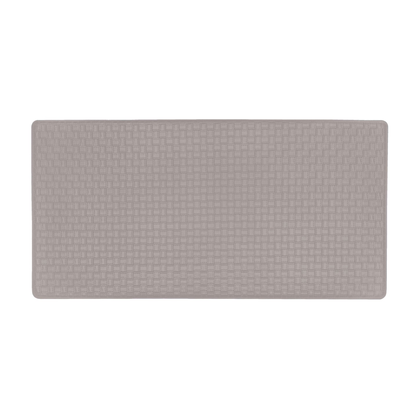 Achim Woven-Embossed Faux-Leather Anti-Fatigue Mat, 20x39 Inches