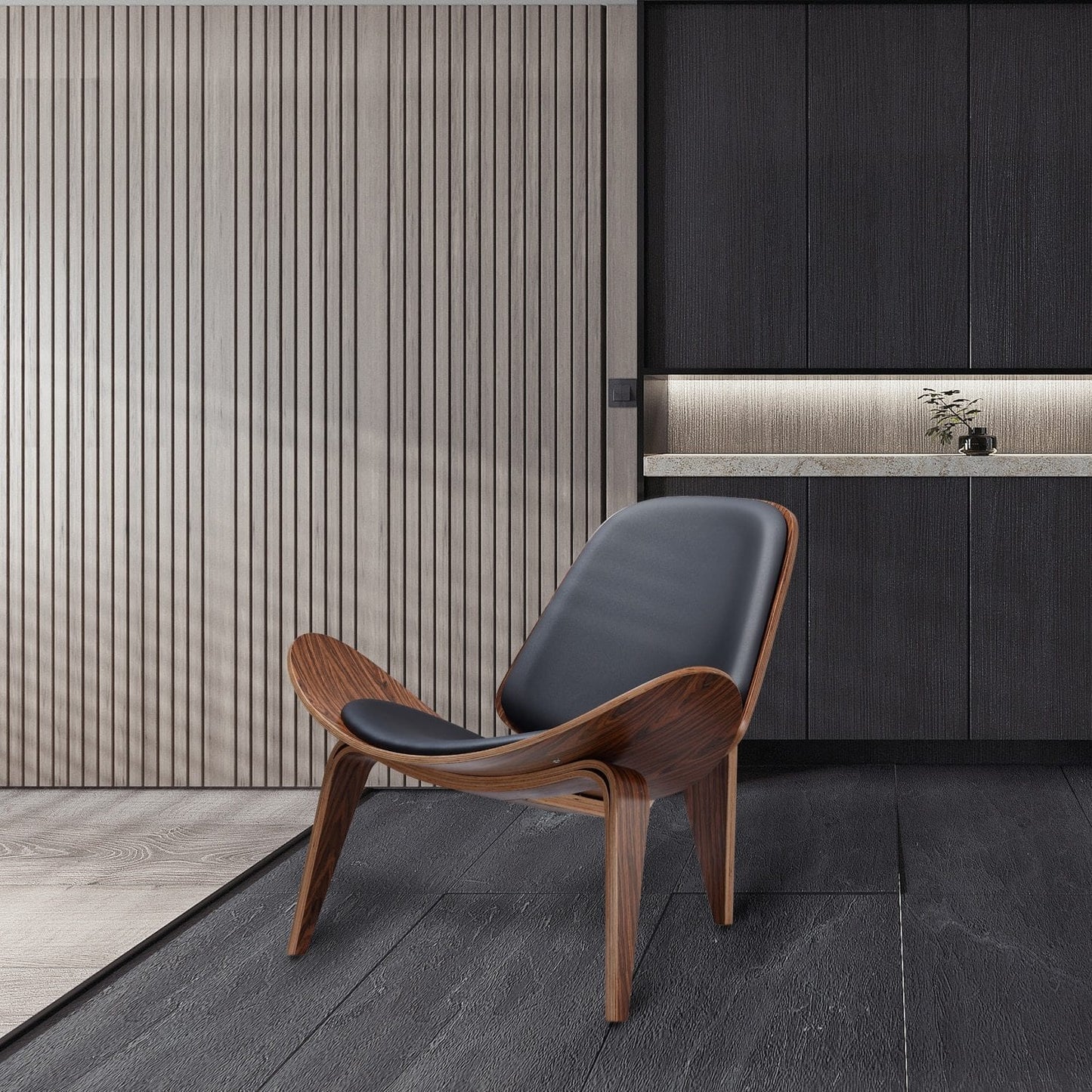 Vegan Leather Vigore Lounge Chair