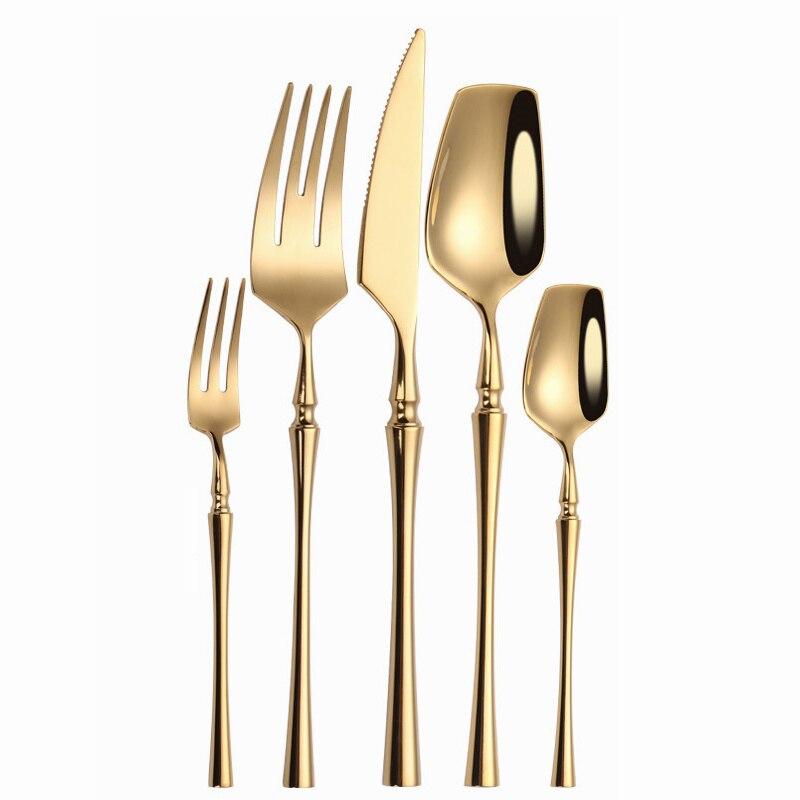 Evangeline Matte Flatware Set 24-Piece