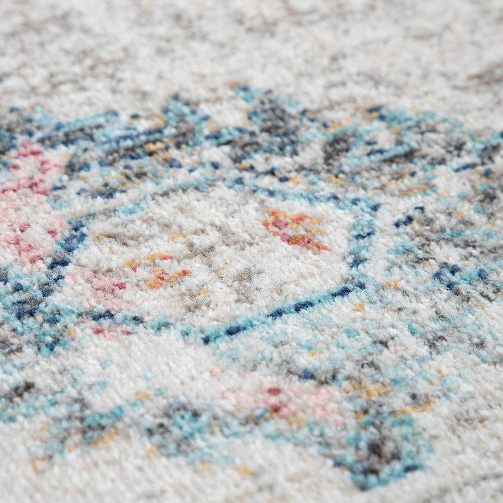 Indoor & Outdoor Rug for Patio, Oriental Pattern In Beige