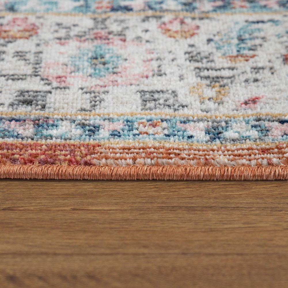 Indoor & Outdoor Rug For Patio, Oriental Pattern In Red