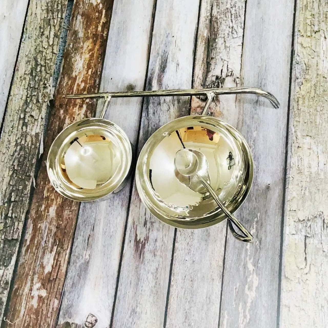 Hammered Branch Nut Bowl