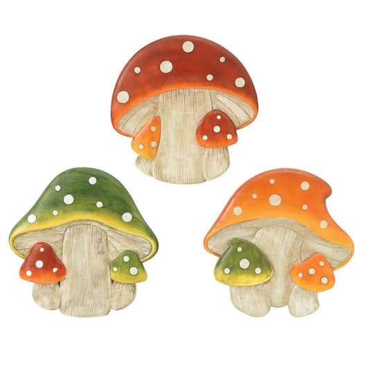 Cement Mushroom Stepping Stone -