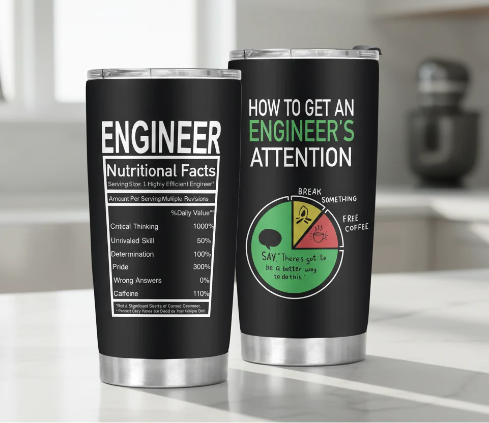 20oz Engineer Coffee Tumbler