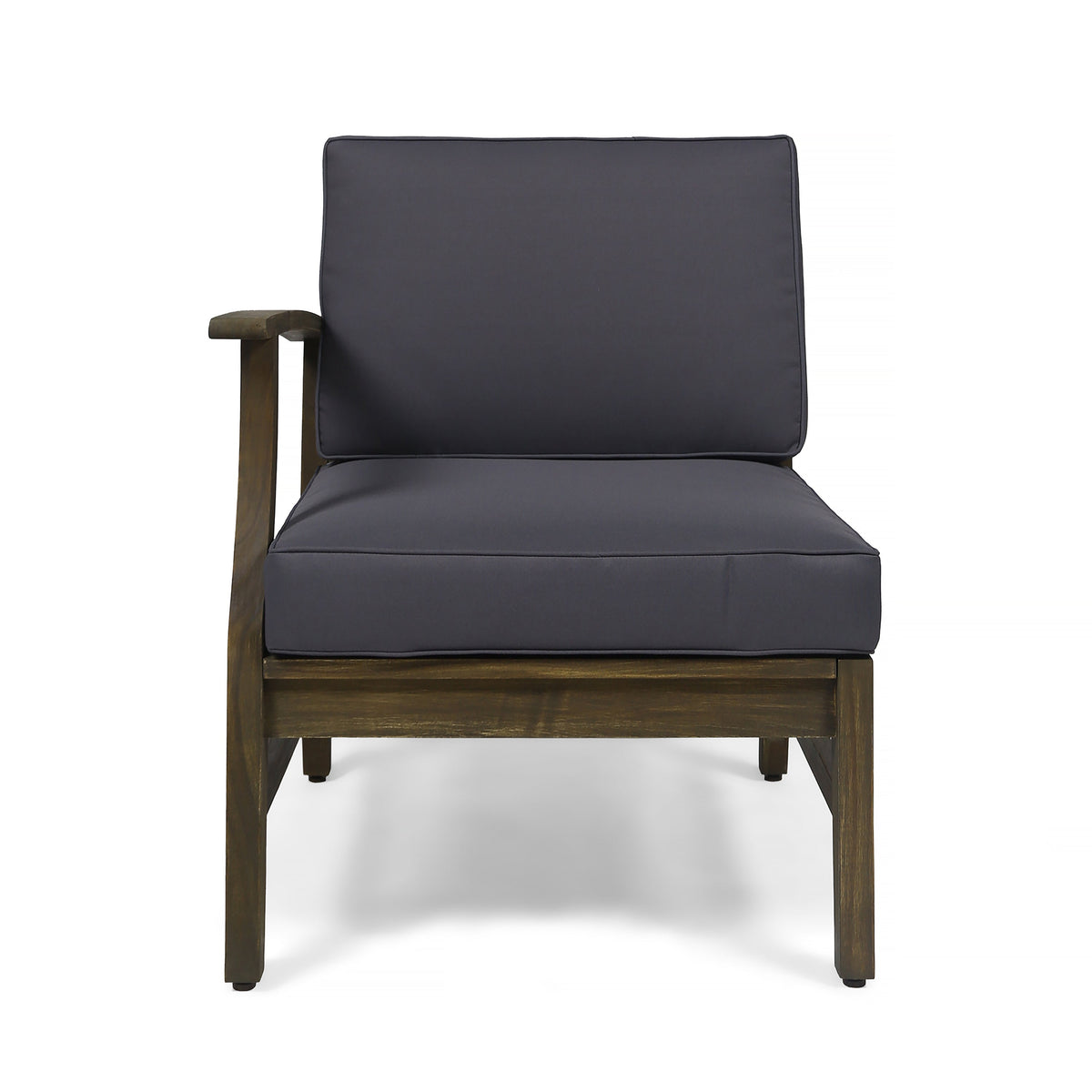 Perla Left Armchair in Dark